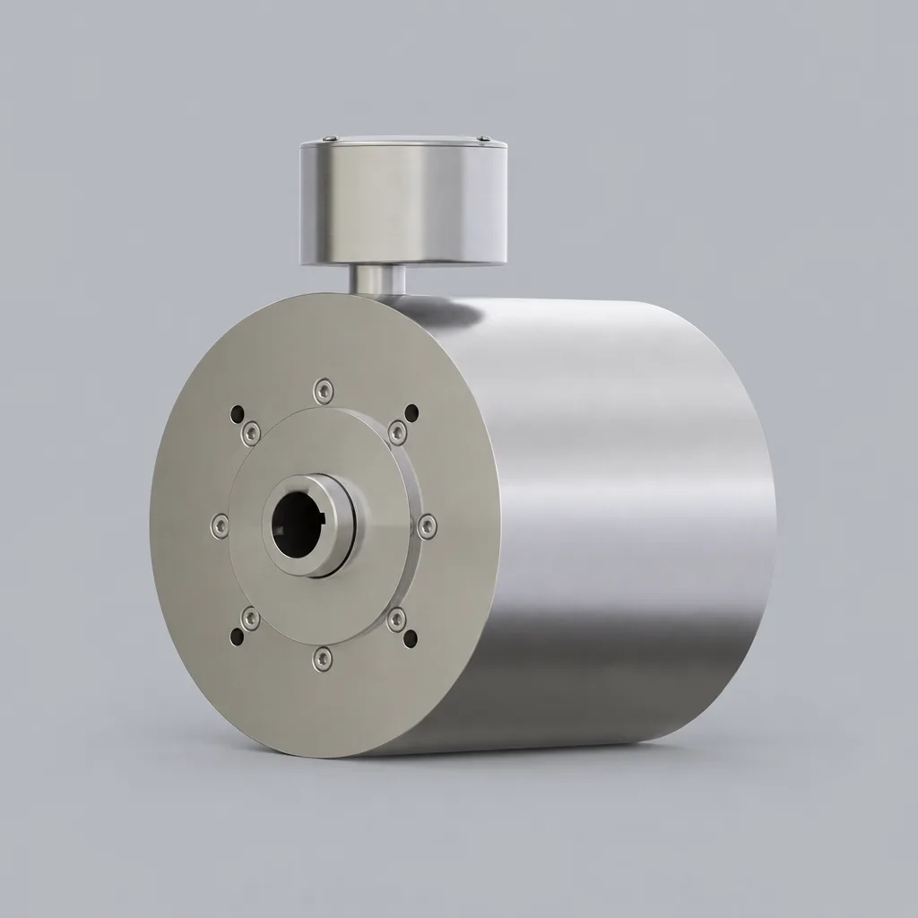 SideDrive stainless direct drive with its junction box on top